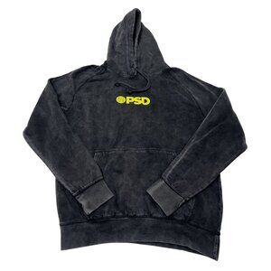 PSD Logo Hoodie in Neon Black
